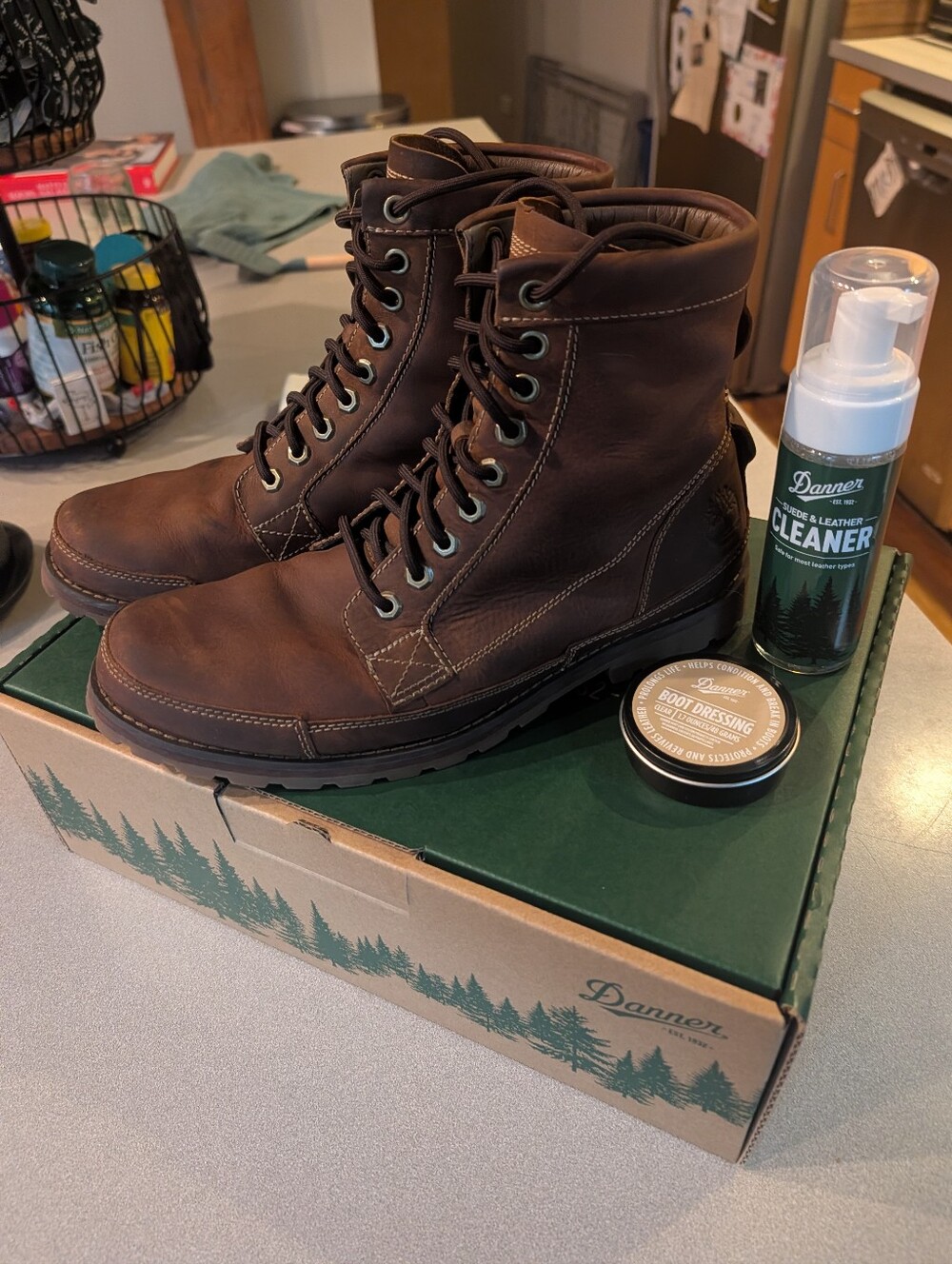 Timberland Brown Classic 6-inch Leather Work Boots